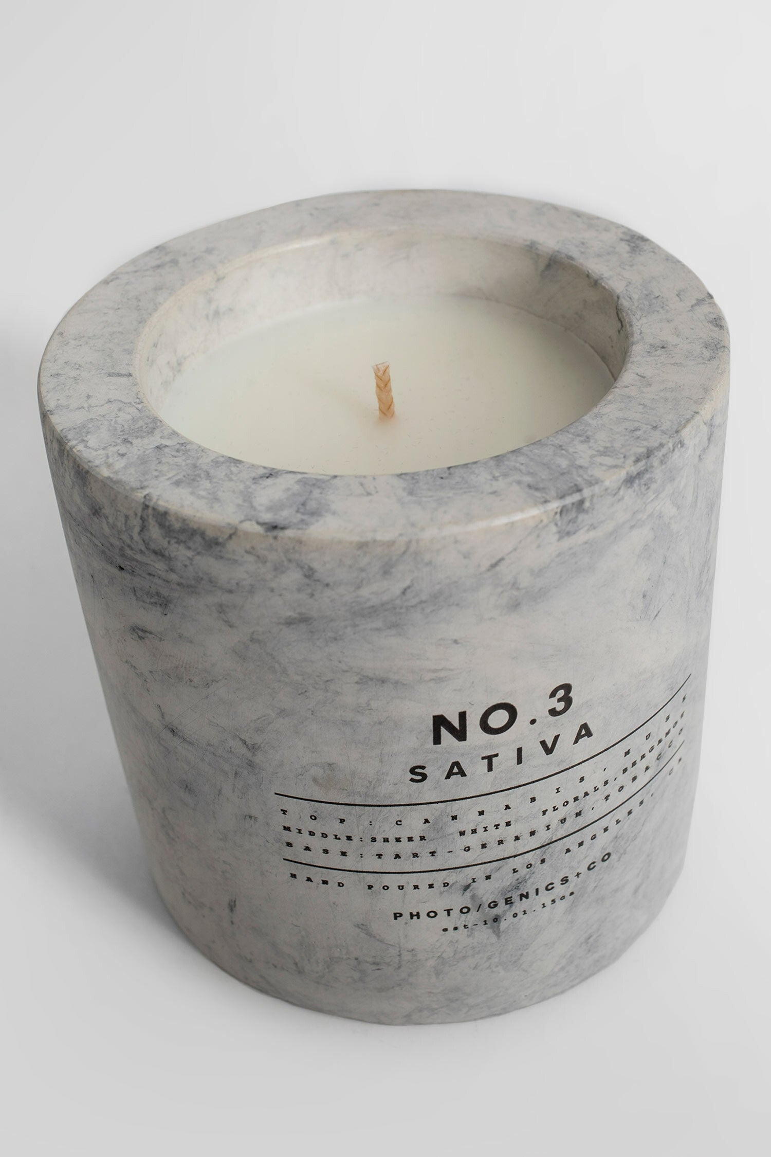 PHOTO/GENICS+CO UNISEX COLORLESS CANDLES