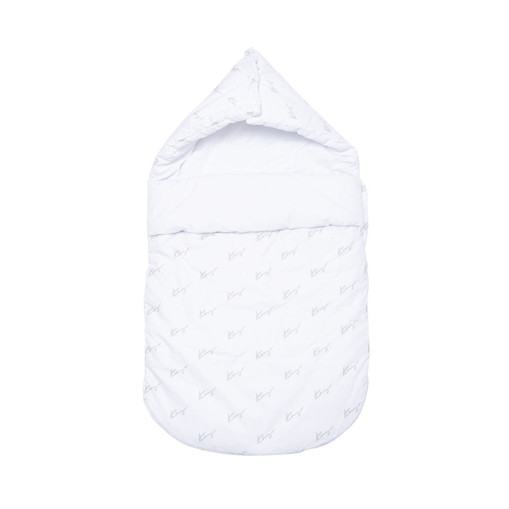 Kenzo Kids Logo Sleeping Bag White One Size