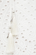 Βαμβακερή φόρμα Patrizia Pepe χρώμα: άσπρο